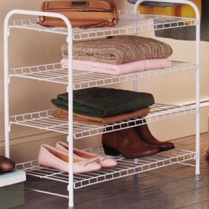 4-Tier Closet Shelving Unit