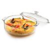 CRISA PYROREY 1PC CASSEROLE DISH WGLASS LID