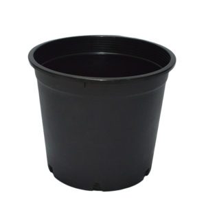 Black Plastic Plant Pot 30x26cm (4 pack)