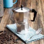 MR COFFEE BRIXIA 3PC 6 CUP STOVE TOP ESPRESSO MAKER, SILVER 770136099