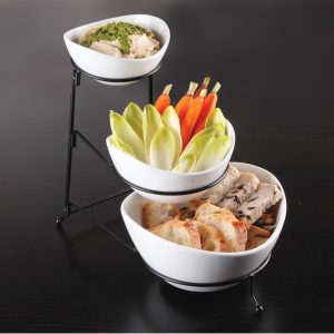 Gibson Gracious Dining 3 Tier Bowl Server