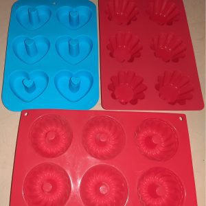 Assorted Silicone Moulds (3 pack)