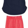 Girls-outfit-polka-dot-bows-navy-top