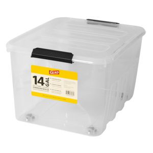 14 gallon Glad Storage Box