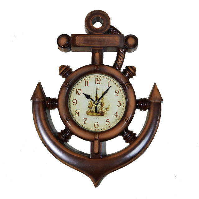 anchor wall clock