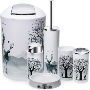 Bath Series Bathroom Accessories with bin