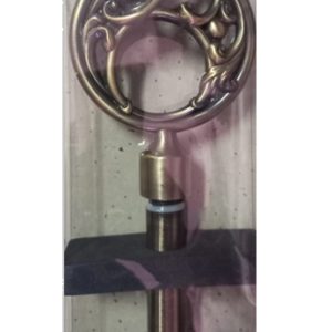 Curtain Rod 48″ to 86″ – antique brass