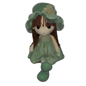 Plush Doll with Bonnet