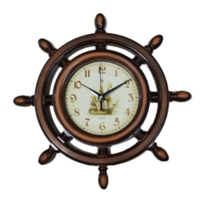 13″ Shipwheel Clock