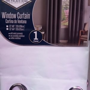 Plain White Curtain 52″ x 90″