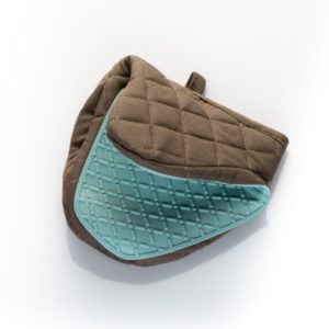 Short Woven Mitt (Silicone Face)