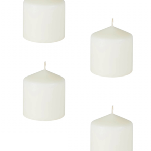 4 pack 2″ Wax Pillar Candle