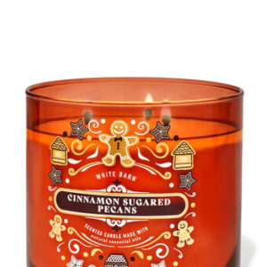 Cinnamon Sugared Pecans 3 wick candle