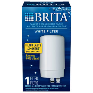 Brita Faucet Replacement Filter (White)