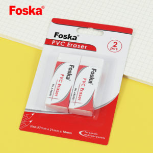 Foska PVC Eraser 2pk