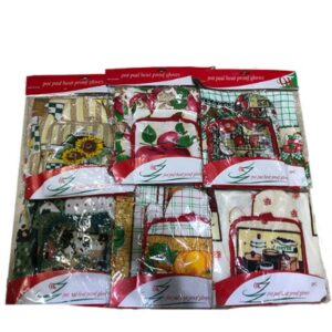 4pc Kitchen Apron Set