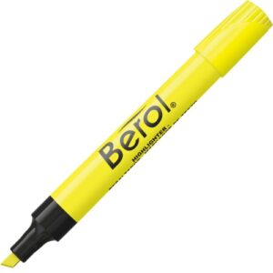 Berol Highlighter Chisel Tip (Yellow)