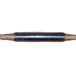 Metal Rolling Pin Wooden Handle