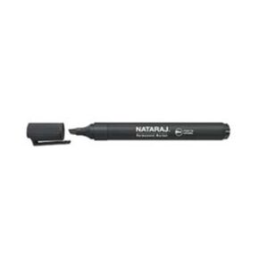 Nataraj Permanent Marker Chisel Tip (Black)