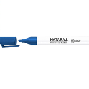 Nataraj Whiteboard Marker Chisel Tip (Blue)