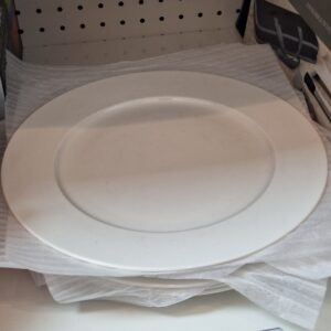 White Dinner Plate