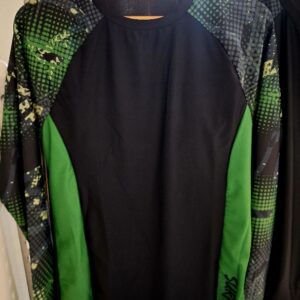 Mens Geometric Print Rash Guard