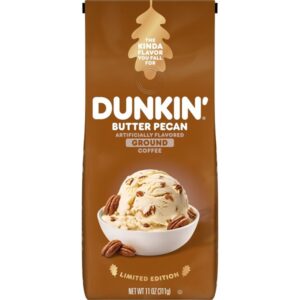 Dunkin Donuts Coffee Butter Pecan 11oz