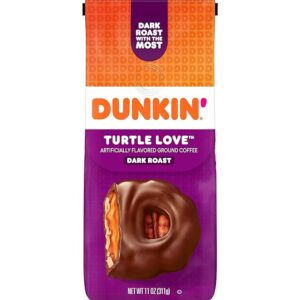 Dunkin Donuts Coffee Turtle Love 11oz