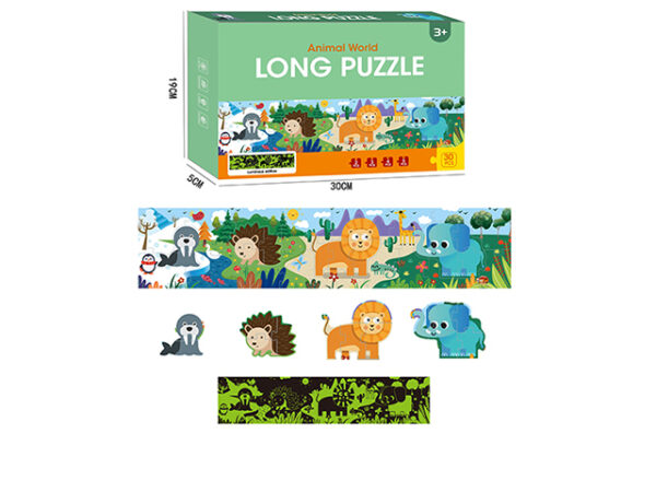 Glow in the Dark Animal Puzzle - Image 2