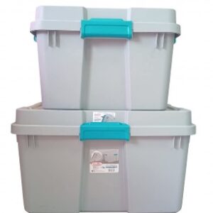 Sterilite 30gal Gasket Tote Cement