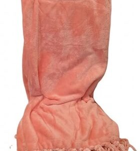 Dream Home Coral Fringe Throw