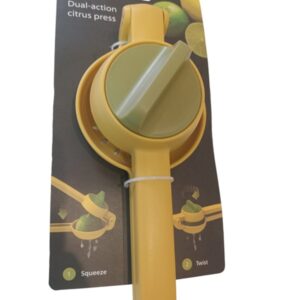 Dual-Action Citrus Press