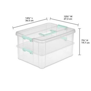 Stack & Carry 2 Layer Handle Sterilite Storage Box