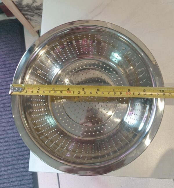 Metal Colander Rice Strainer (small) - Image 3