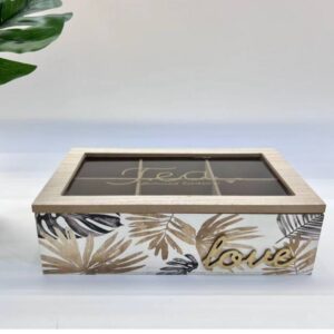 Tea Box with Bonus Coaster Set