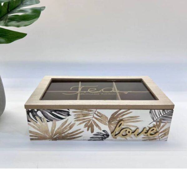 Tea Box with Bonus Coaster Set - Image 2