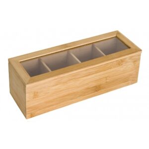 4 Compartment Tea box (long)
