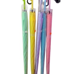 Small Pastel Coloured Umbrellas
