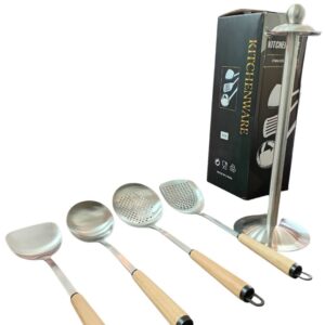 5 pc S/Steel Kitchen Utensil Set