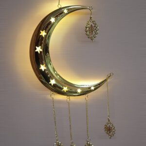 Crescent Moon Lighting Décor.