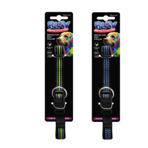 Dog Collar Reflective 35–40 Cm – 3 Colours